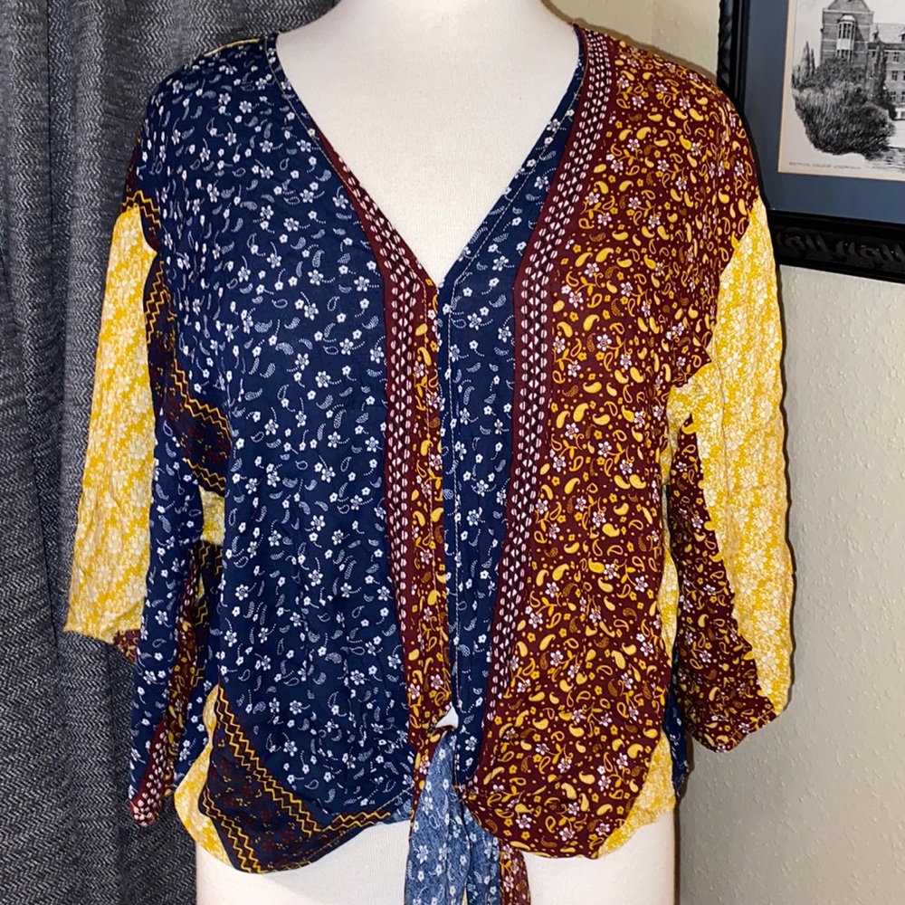 Women’s Polly & Esther Small Blouse Boho